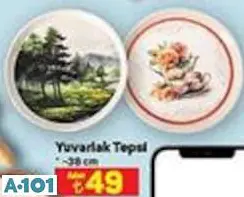 YUVARLAK TEPSİ 36 CM YUVARLAK TEPSİ 36 CM